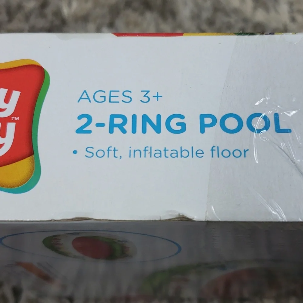 Play Day 2-Ring Inflatable Pool